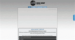 Desktop Screenshot of adkmusicgroup.com