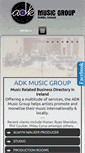 Mobile Screenshot of adkmusicgroup.com